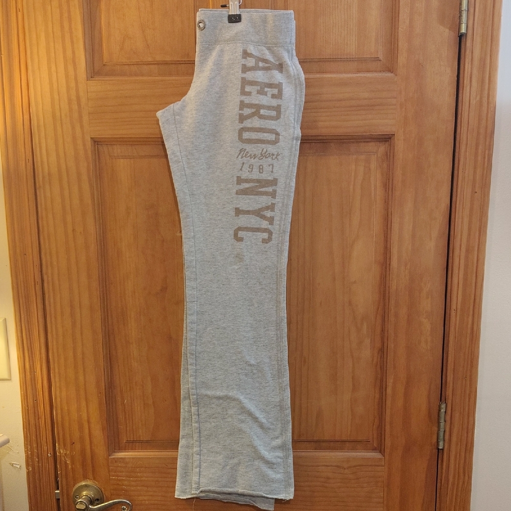 Aeropostale Light Gray Lounge Pants